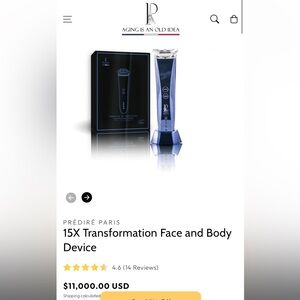 Prédiré Paris Blue Face and Body Device